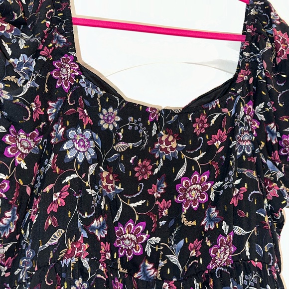 Lane Bryant Midi Floral Dress Size 24 - Picture 8 of 12